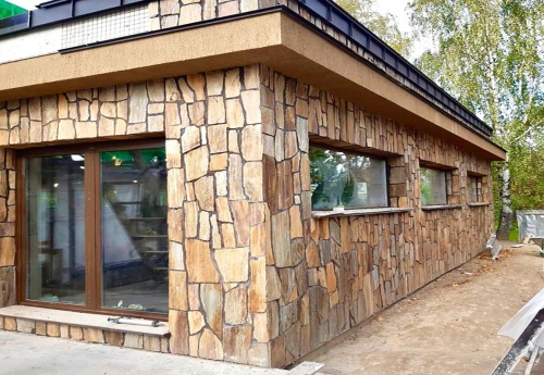 Плитняк кора дерева для фасада купить в Рузе