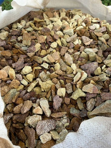 Златолит персиковый декоративная каменная крошка купить в Рузе