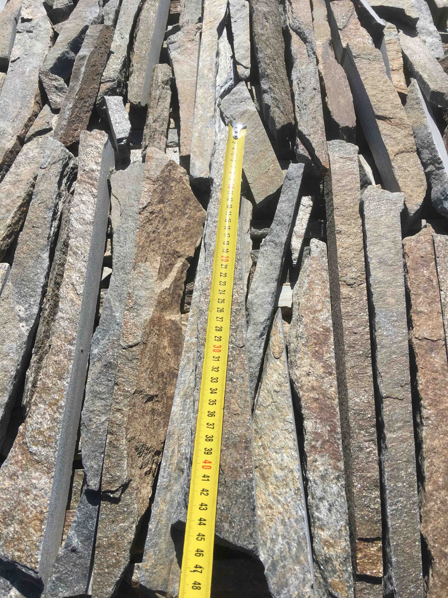 Горбушка златолит мультиколор для облицовки купить в Рузе