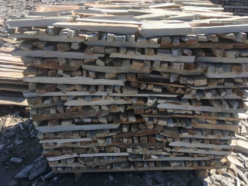 Горбушка златолит золотистый для облицовки купить в Рузе