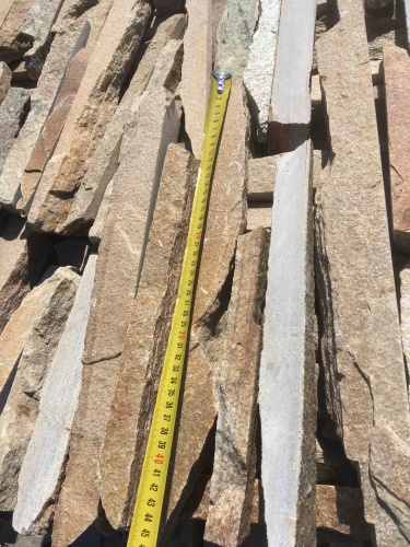 Горбушка златолит золотистый для облицовки купить в Рузе