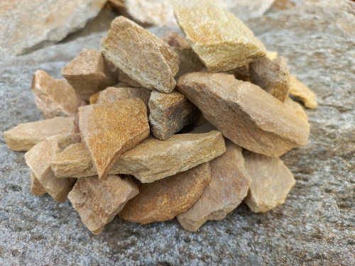 Златолит жёлтый декоративная каменная крошка купить в Рузе