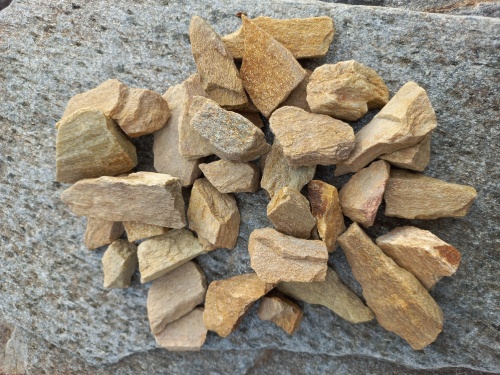 Златолит жёлтый декоративная каменная крошка купить в Рузе