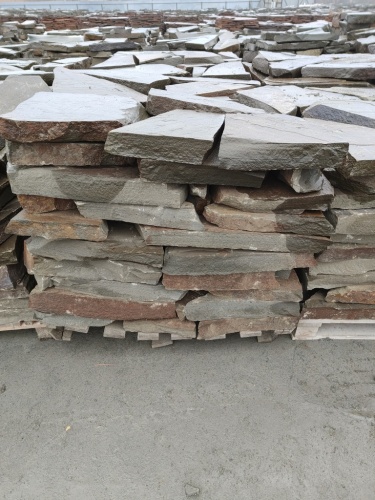 Плитняк песчаник серо-зелёный для мощения 60-65 мм купить в Рузе